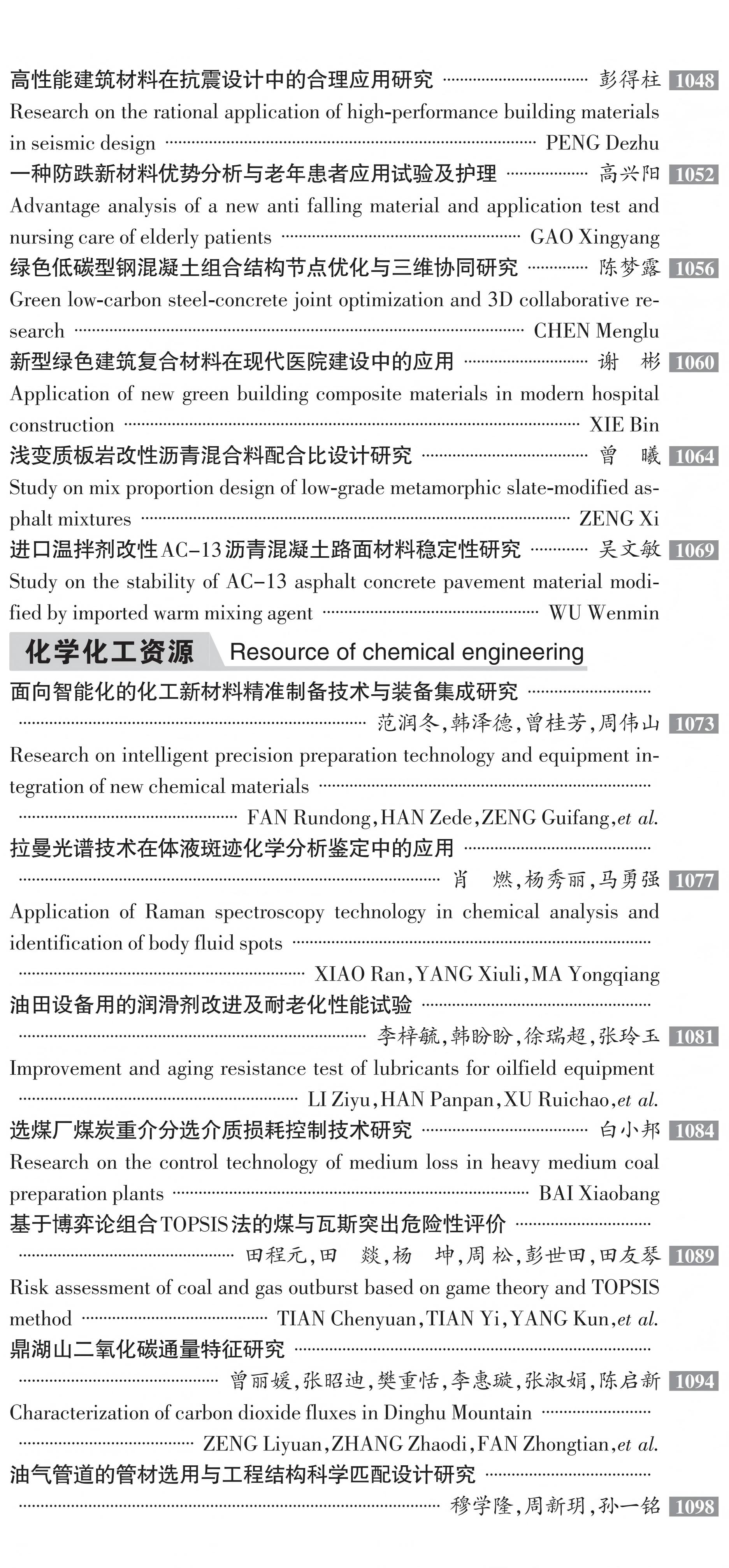 2026年04期目次